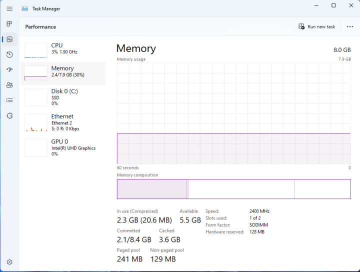 Weibu single channel memory