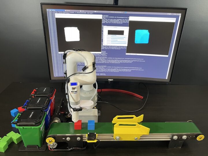 myCobot Pi Thresholding Blue