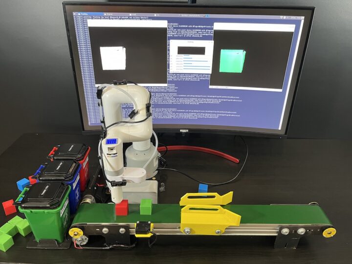 myCobot Pi Thresholding Green