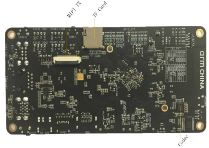 Arm China RK3399 development board