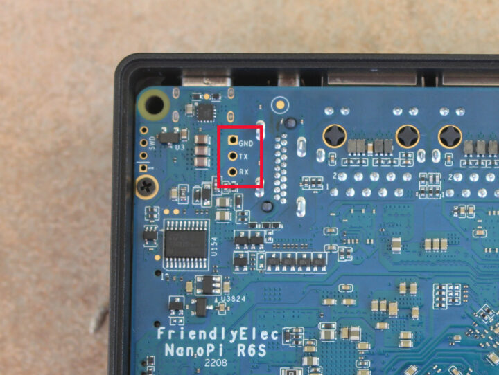 serial console port NanoPi R6S