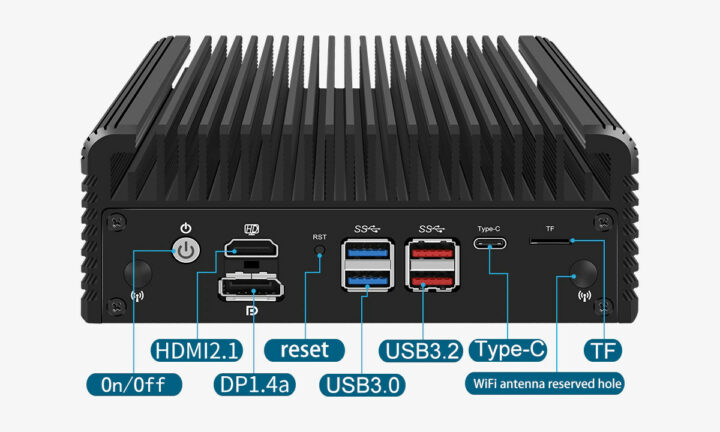 Alder Lake Mini PC HDMI 2.1 DisplayPort USB 3.2