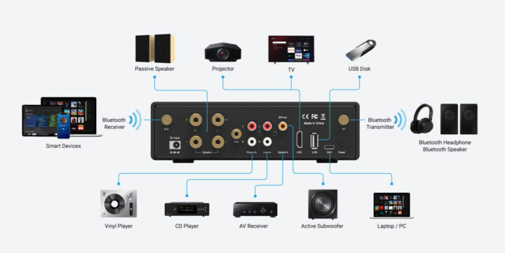 Arylic B50 interfaces