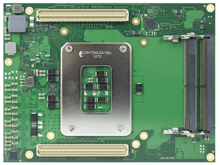 COM-HPC cLient module DDR5 memory