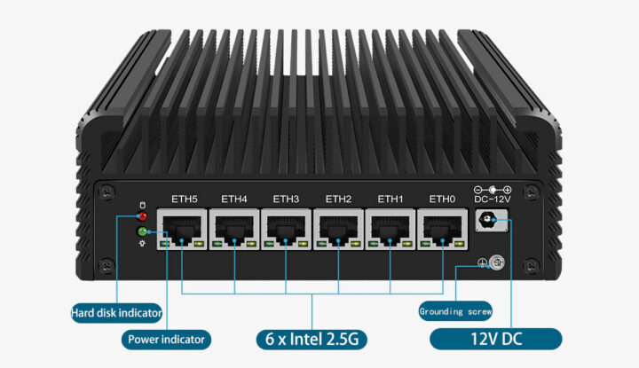 Fanless Alder Lake network appliance