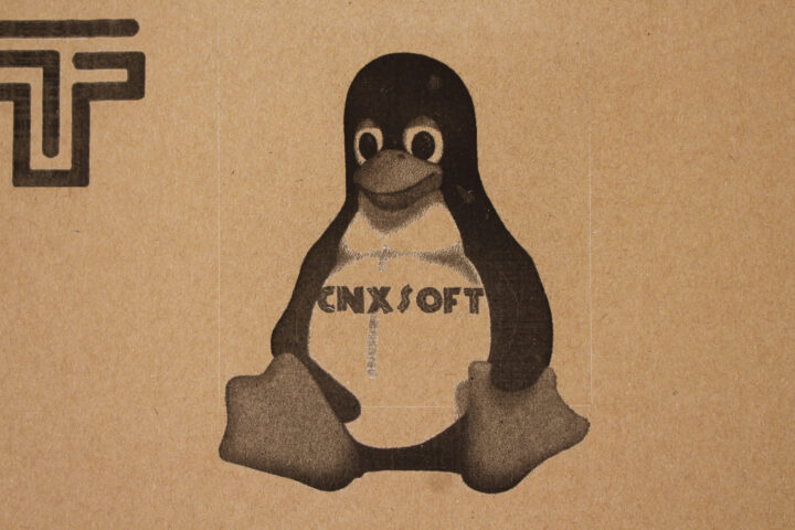 Linux Tux Laser Engraving