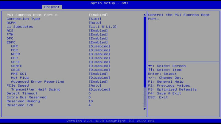 PCI Express Root Port 8