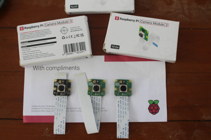 Raspberry Pi Camera Modules 3 Wide Noir