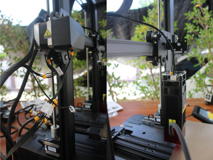 X-axis & Z-axis cables