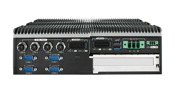 Embedded System with 2.5GbE M12 connectors