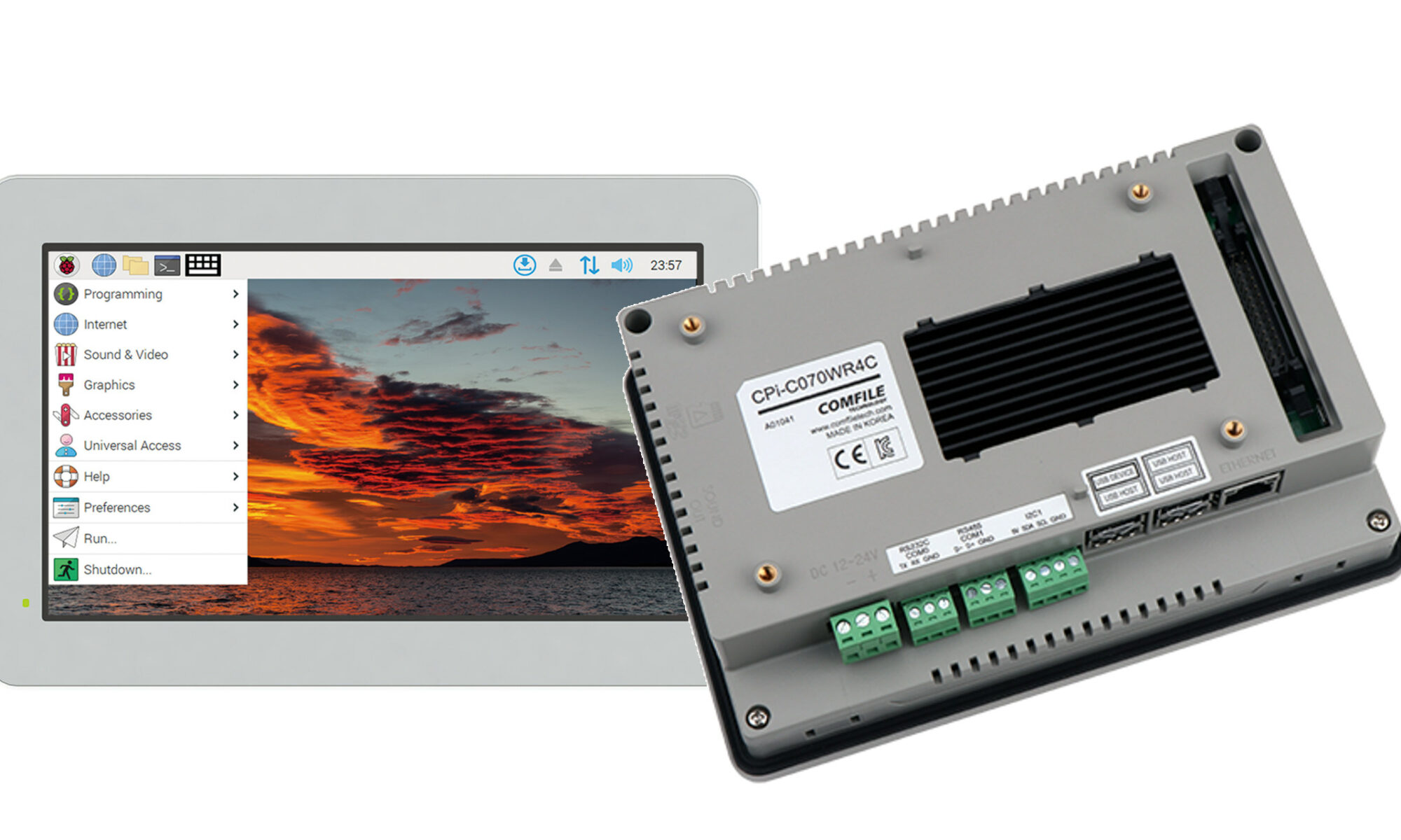 Raspberry Pi CM4 industrial panel PC