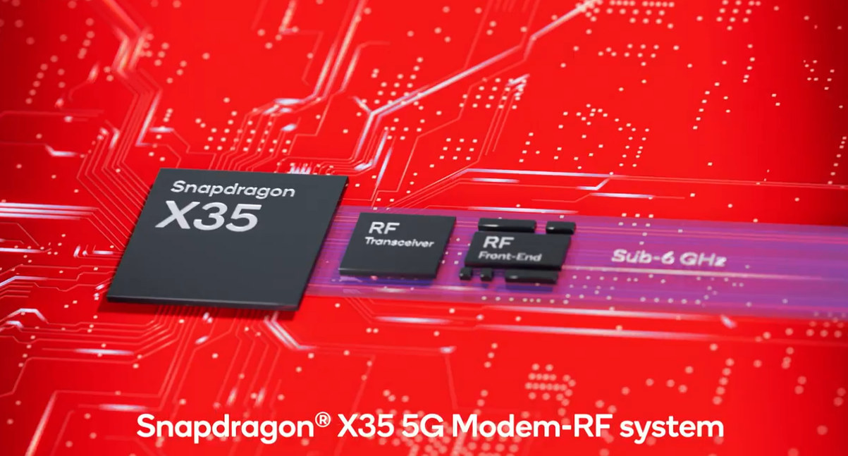 Snapdragon X35 5G NR-Light chip