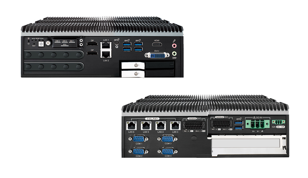 Vecow ECX-3200 fanless Raptor Lake embedded system