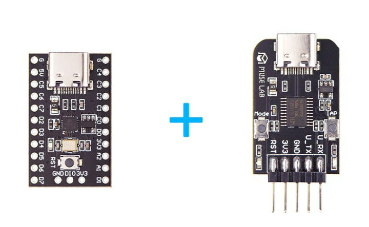 nanoCH32V003 Development Board WCHLink E debugger