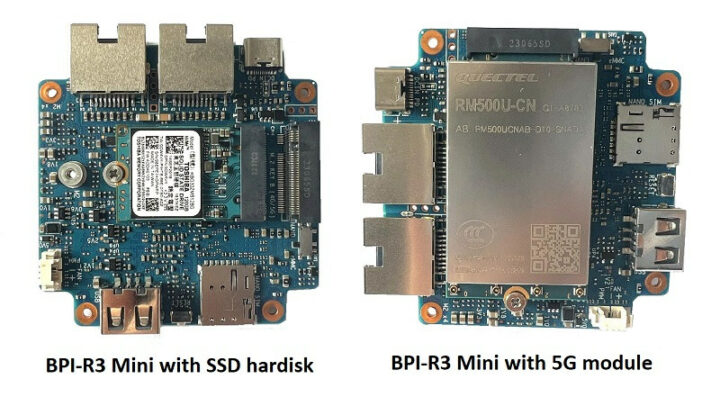 2.5GbE Router NVMe SSD 5G module