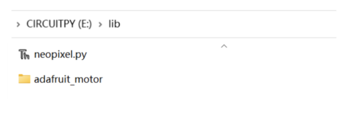 Adafruit Motor library circuitpython