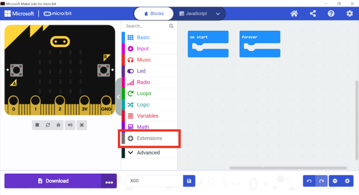 MakeCode Micro:Bit Extensions