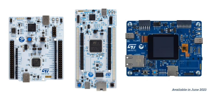 STM32H5 development boards