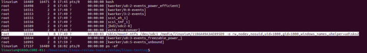 Ubuntu NTFS mounting loop