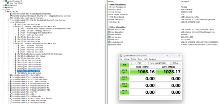 Weibu ADL-N USB 3.1 SuperSpeedPlus