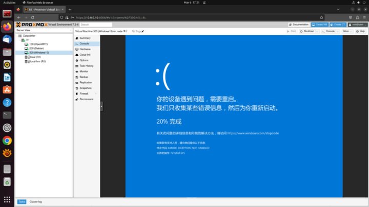 Windows 10 Blue Screen of Death