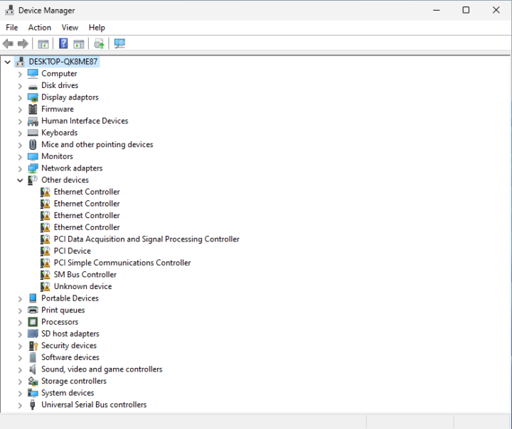 iKOOLCORE R1 Windows 11 missing Ethernet drivers