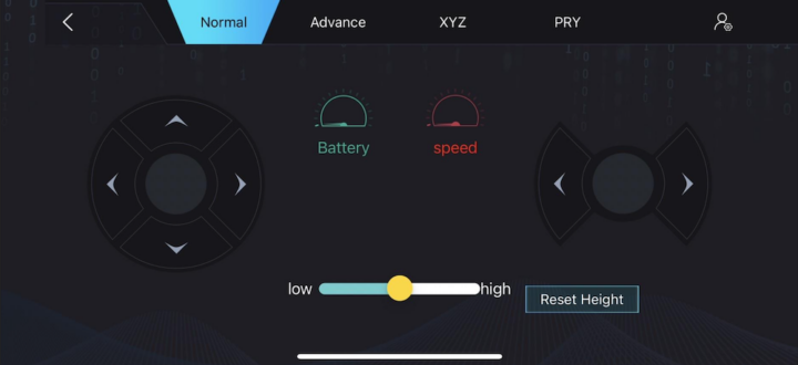 microbit XGO Robot App Joystick