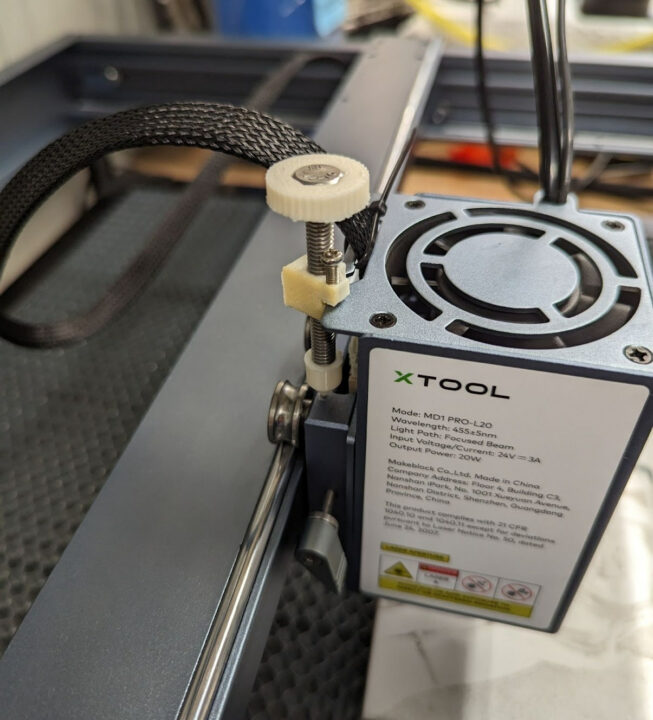 xTool MD1-Pro-L20 laser Focus Adjustment