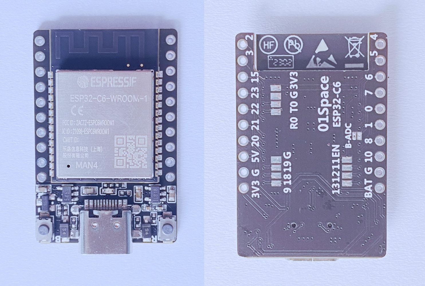 01Space ESP32-C6 board