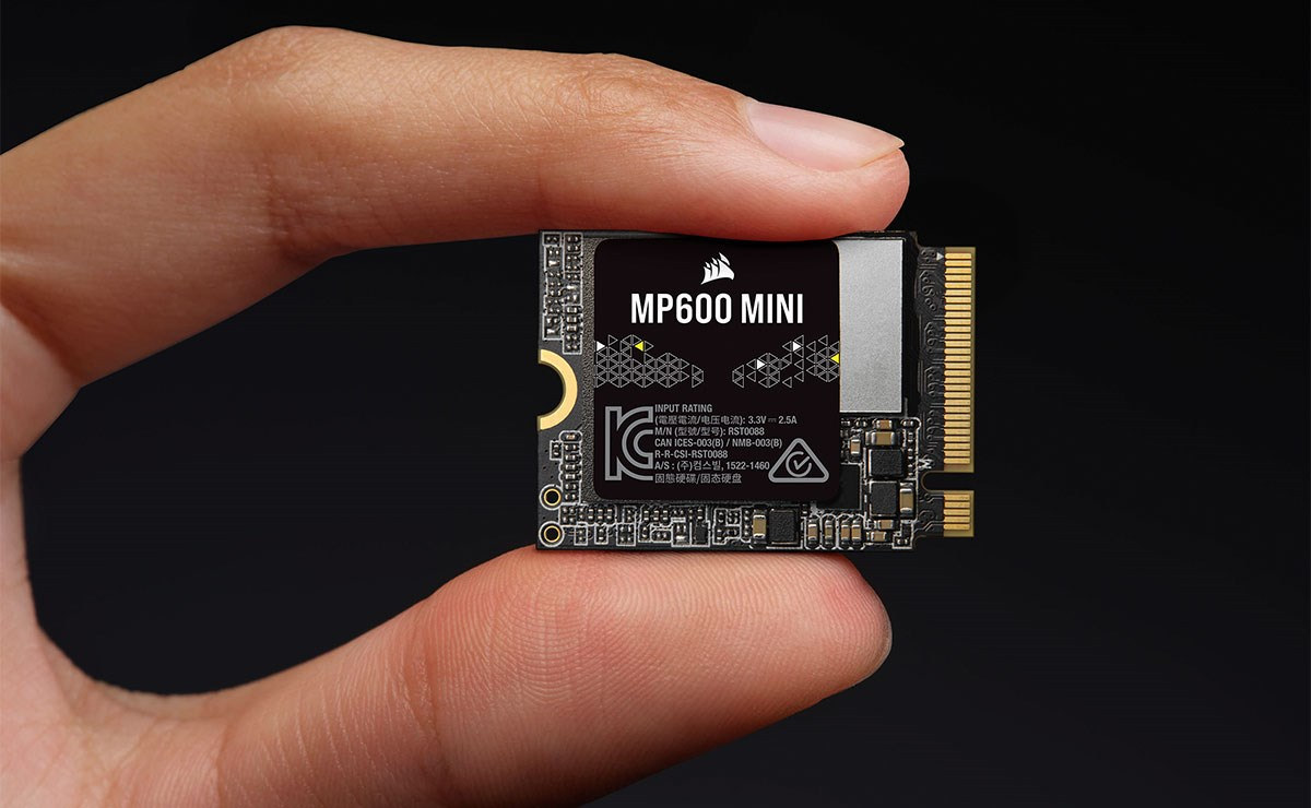 Corsair MP600 Mini M.2 2230 NVMe SSD delivers up to 4800 MB/s read/write  performance - CNX Software