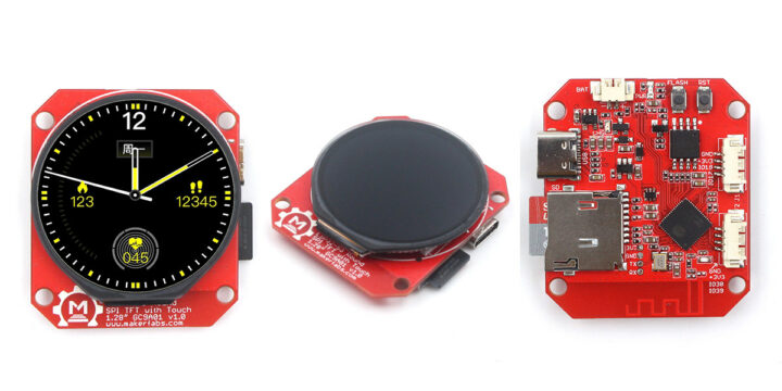 ESP32-S3 Round Display 1.28-inch touchscreen