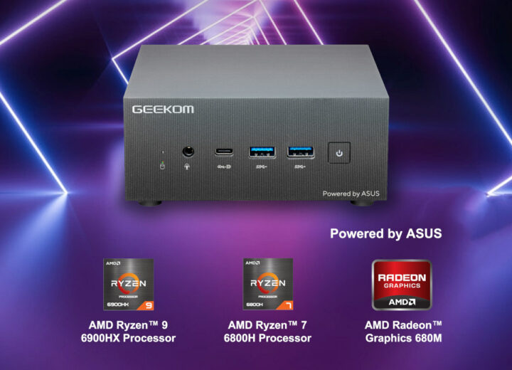 GEEKOM AS 6 mini PC powered by ASUS