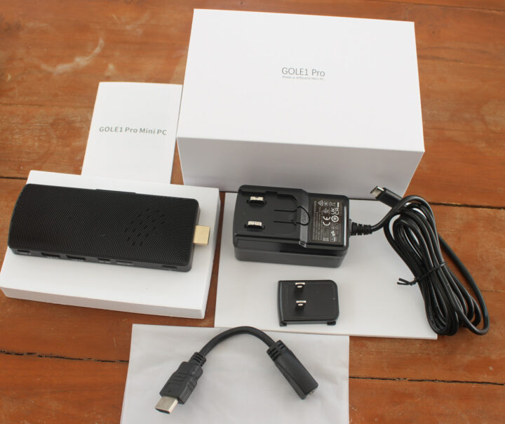 GOLE1 Pro Mini PC unboxing