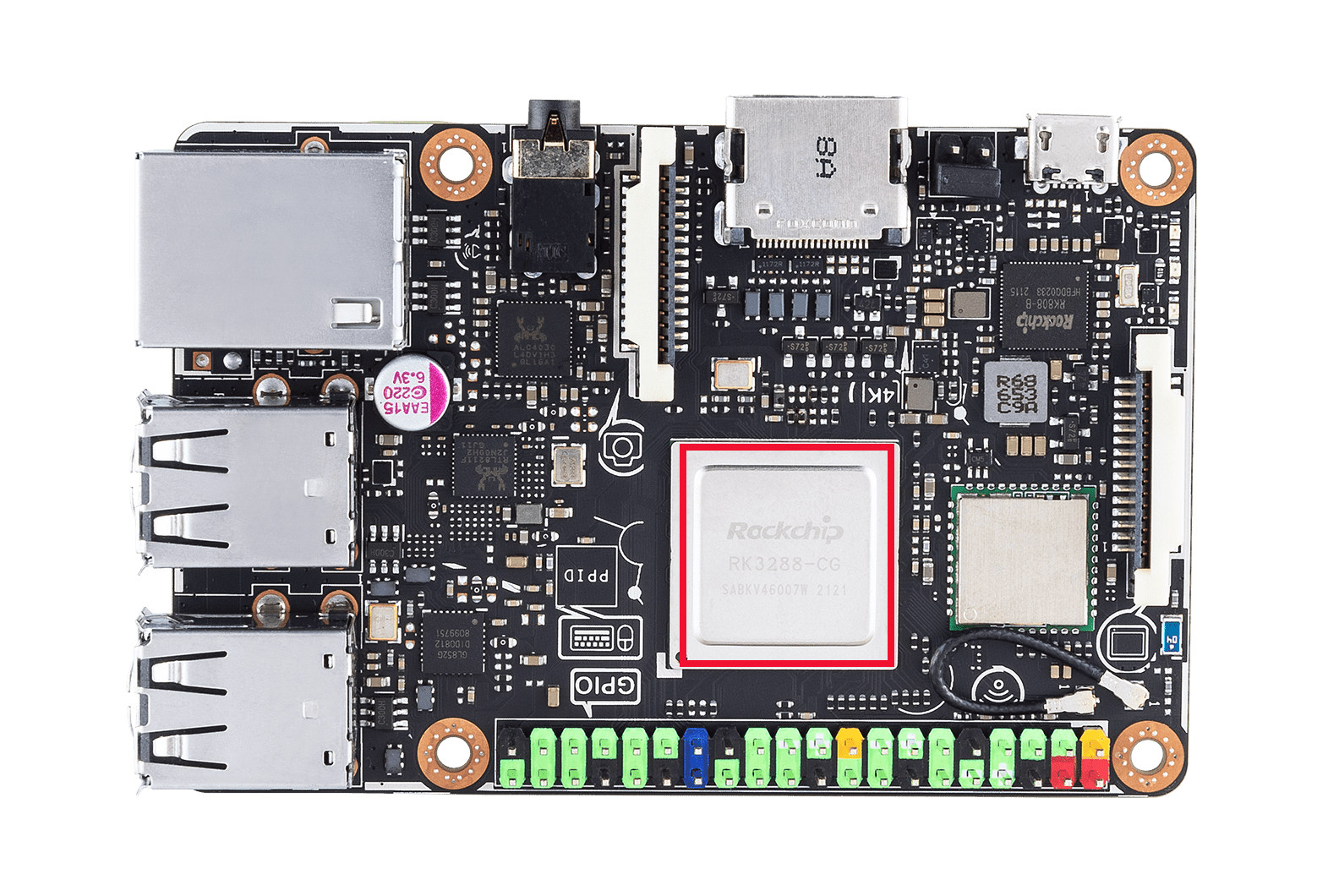 Rockchip RK3288-CG W SBC