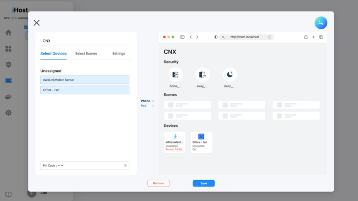 Sonoff iHost CAST1