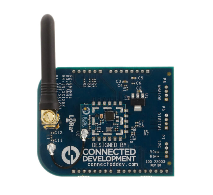 XCVR LoRa based IoT development board