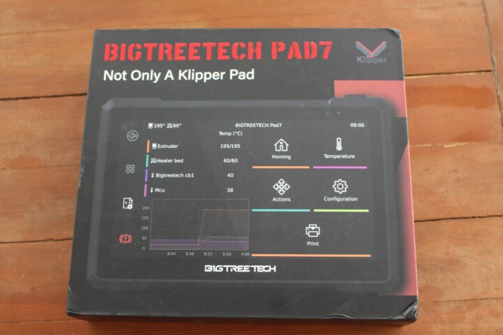 BIGTREETECH PAD7 Not only a Klipper Pad