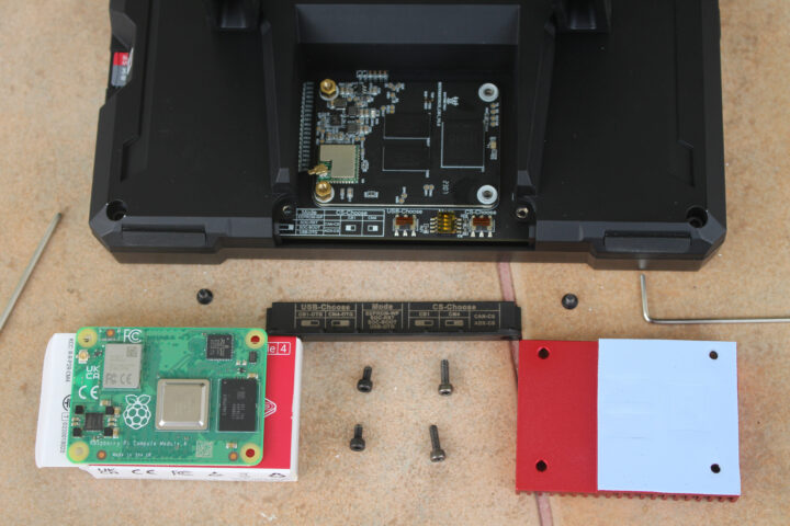 BIGTREETECH Pad 7 Teardown Raspberry Pi CM4