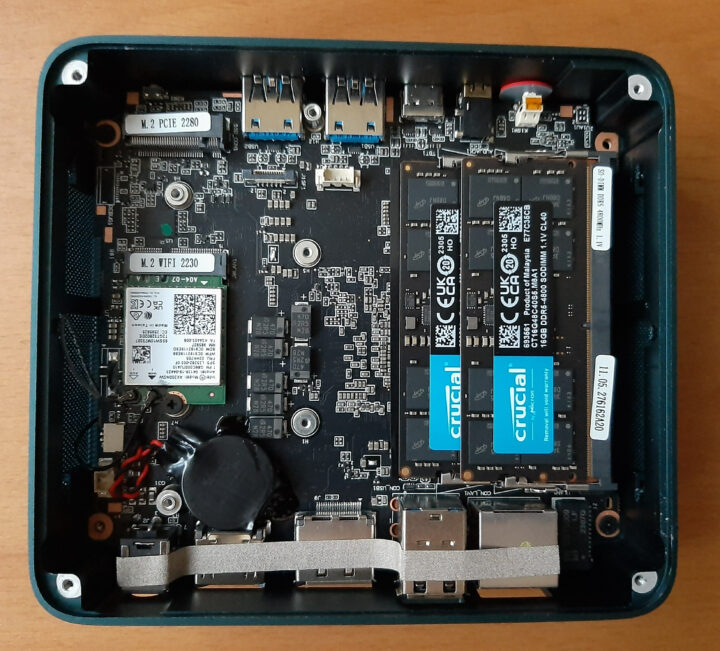 Beelink SER6 Pro 7735HS motherboard