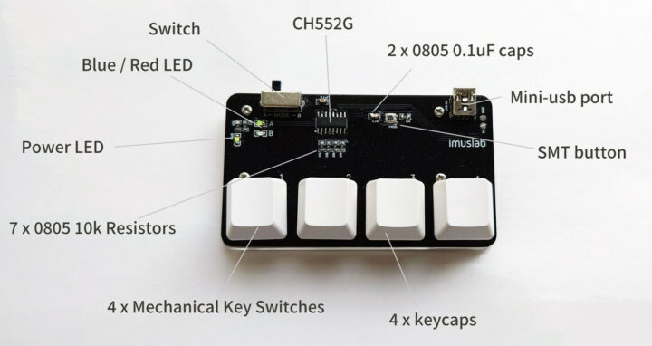 CH552G macro keyboard