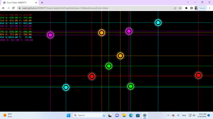 Crow Vision Windows multitouch