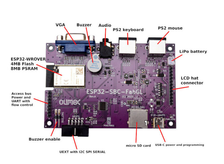 ESP32 DOS computer