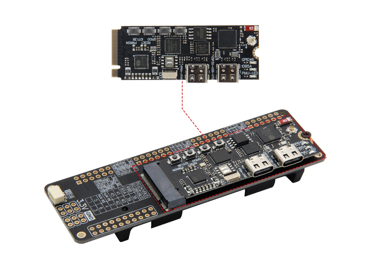 ESP32-S3 Gowin FPGA devkit