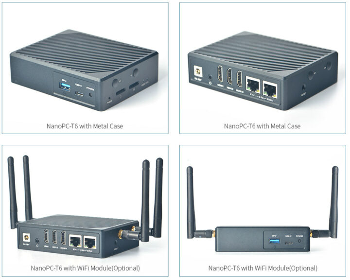 NanoPC-T6 metal enclosure