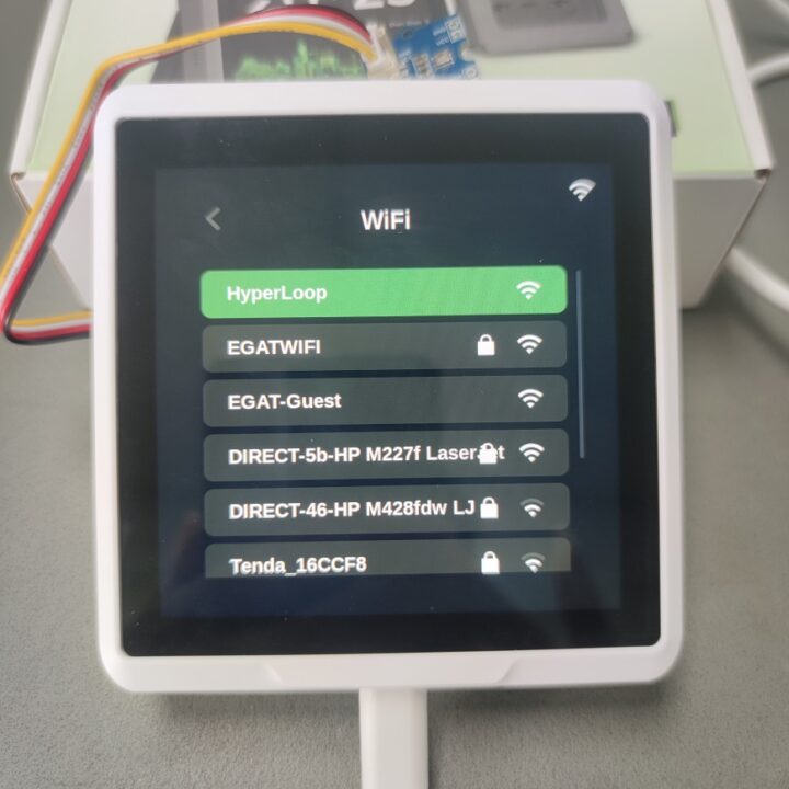 SenseCAP Indicator WiFi configuration