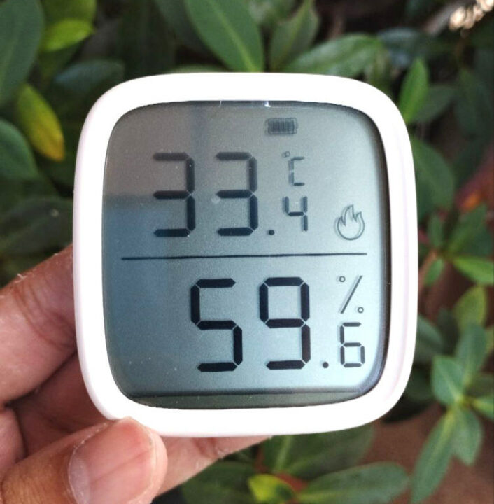 Sonoff SNZB-02D Zigbee LCD Smart Temperature Humidity Sensor display