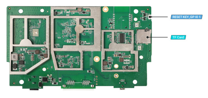 Spitz AX main board bottom