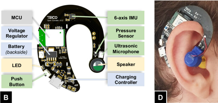 TECO Open Earable open source hardware device