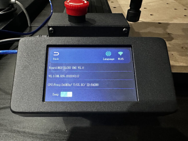 TTC 450 CNC router firmware version