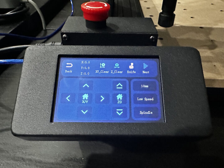 TwoTrees TTC 450 CNC Control Display